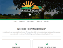 Tablet Screenshot of irvingtownship.org